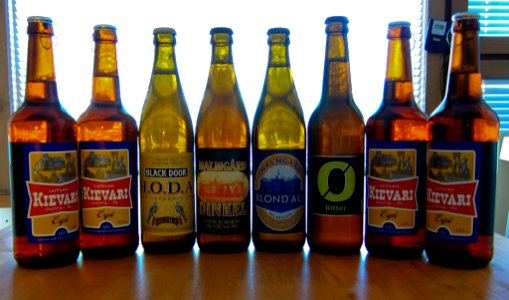 Beers from the local K-supermarket.