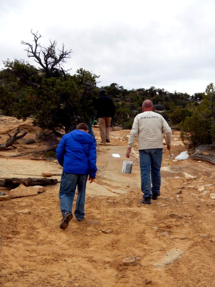 OHV group members volunteer on Devil's Racetrack