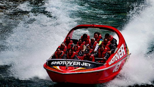 Riding the Canyon...The Shotover Jet. photo