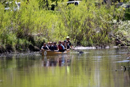 Newly experienced paddlers return photo