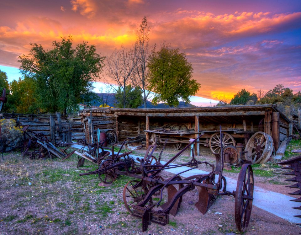 The historic John Jarvie Ranch recently become BLM-Utah's newest HOL site. Photo by Bob Wick.