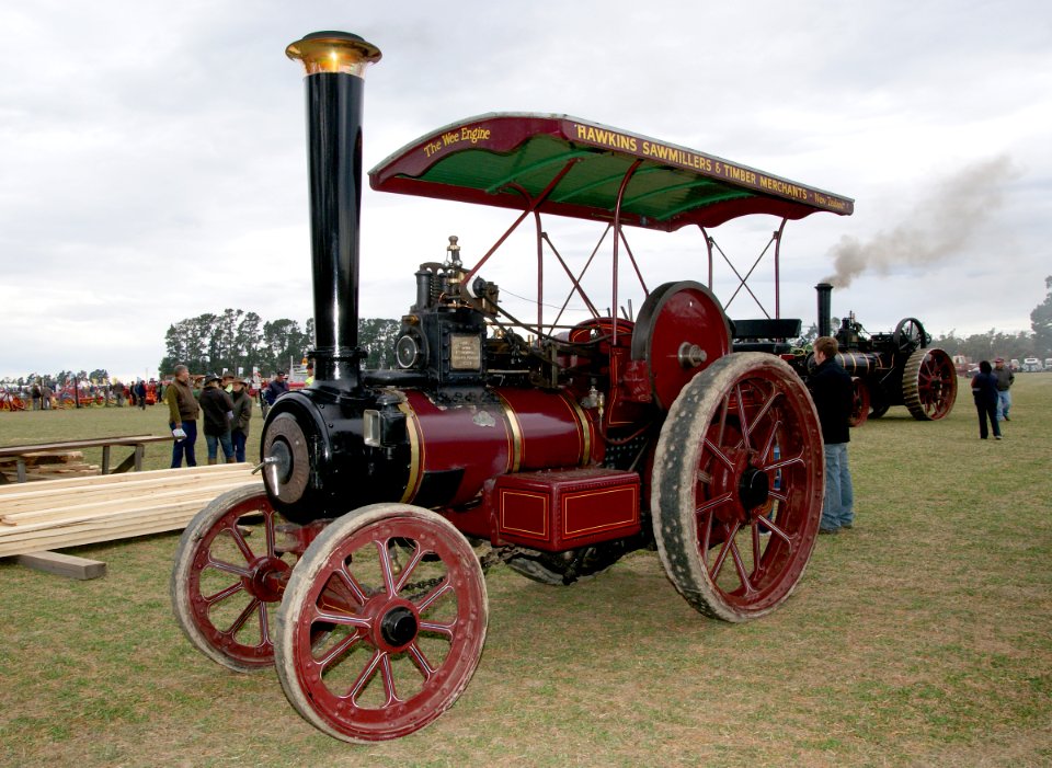 The Burrell Traction Engine.