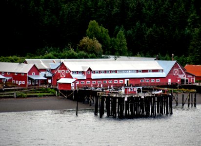 Icy Strait Point Alaska. photo