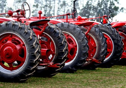 Tractor power.