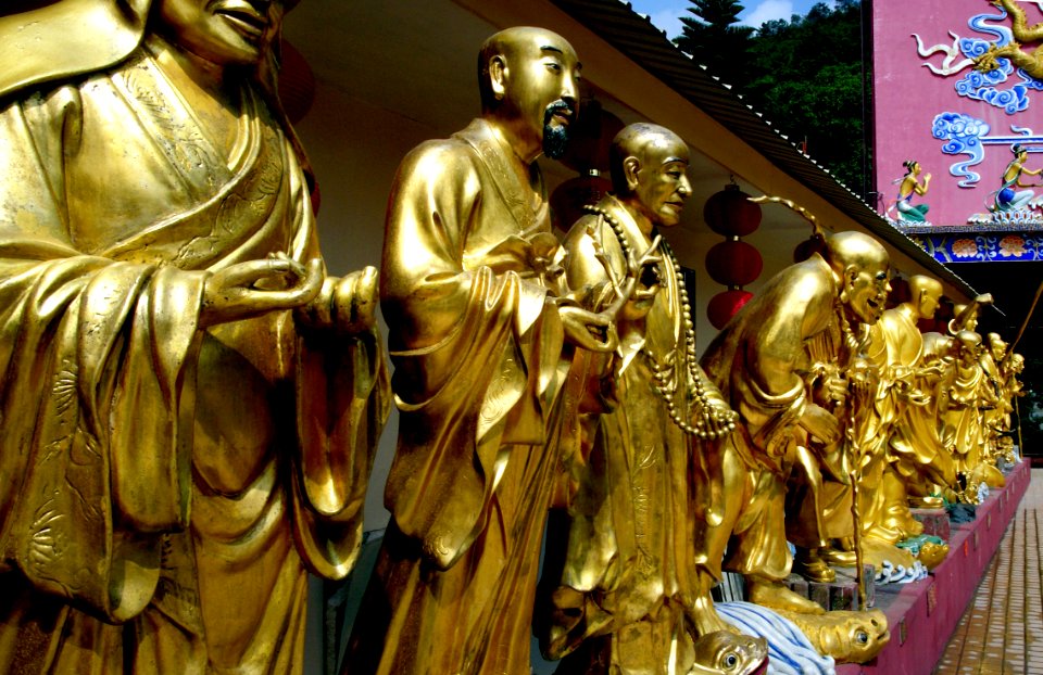 Buddhas Sha Tin Hong Kong.