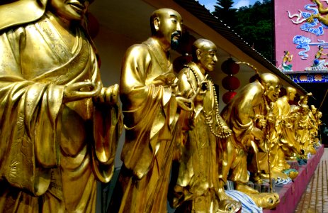 Buddhas Sha Tin Hong Kong. photo