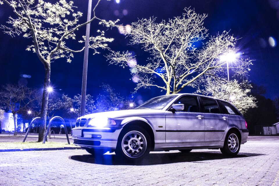 Pkw set of 3 long exposure
