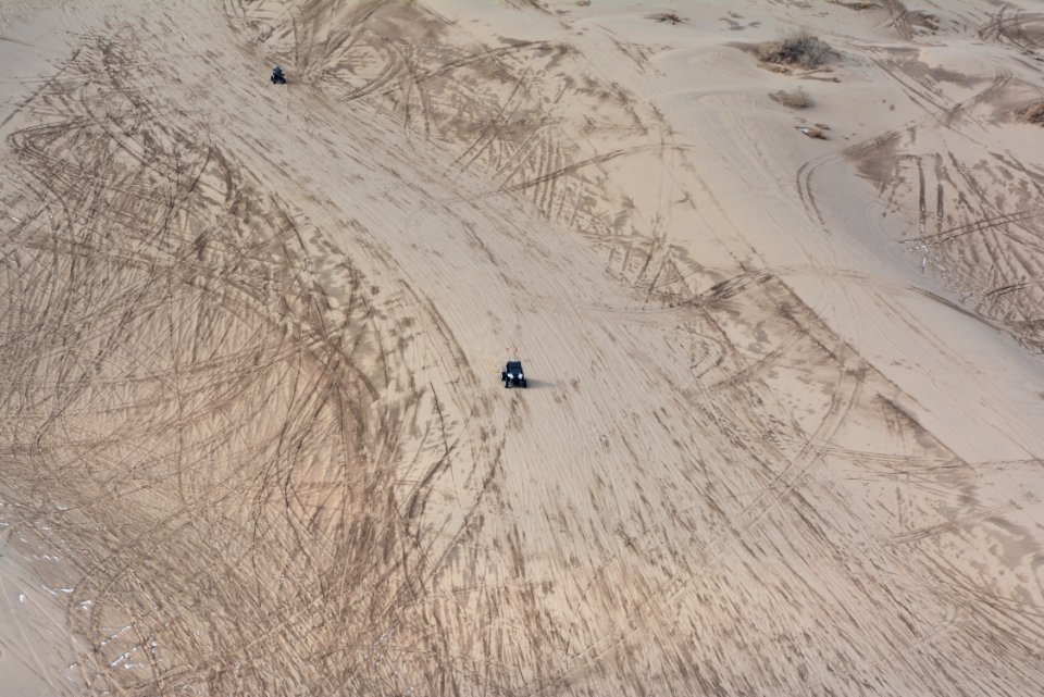 Riding on Sand Mountain