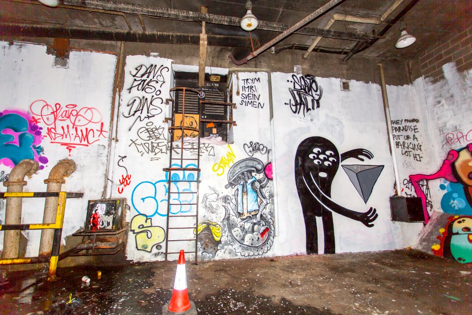 Black Hole Street Art