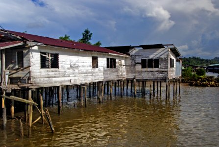 The water village. Brunei.