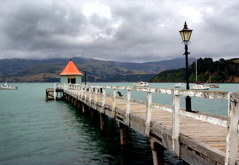 Daly's Wharf Akaroa. photo