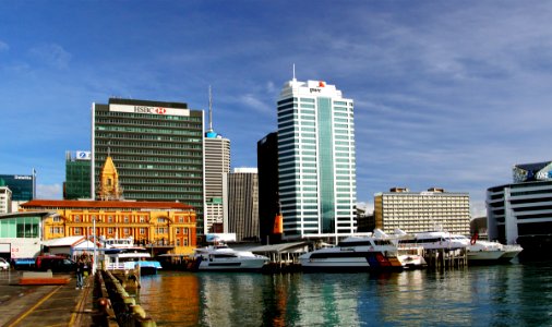 Ferry Terminl Auckland. photo