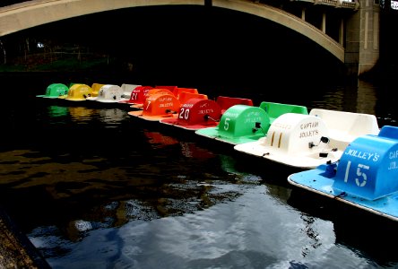 Captain Jolleys Paddle Boats in Adelaide.