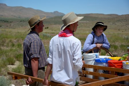 Youth Handcart Trek photo