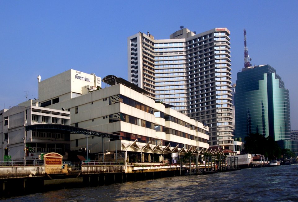 On the Chao Phraya.Bangkok Thailand. photo