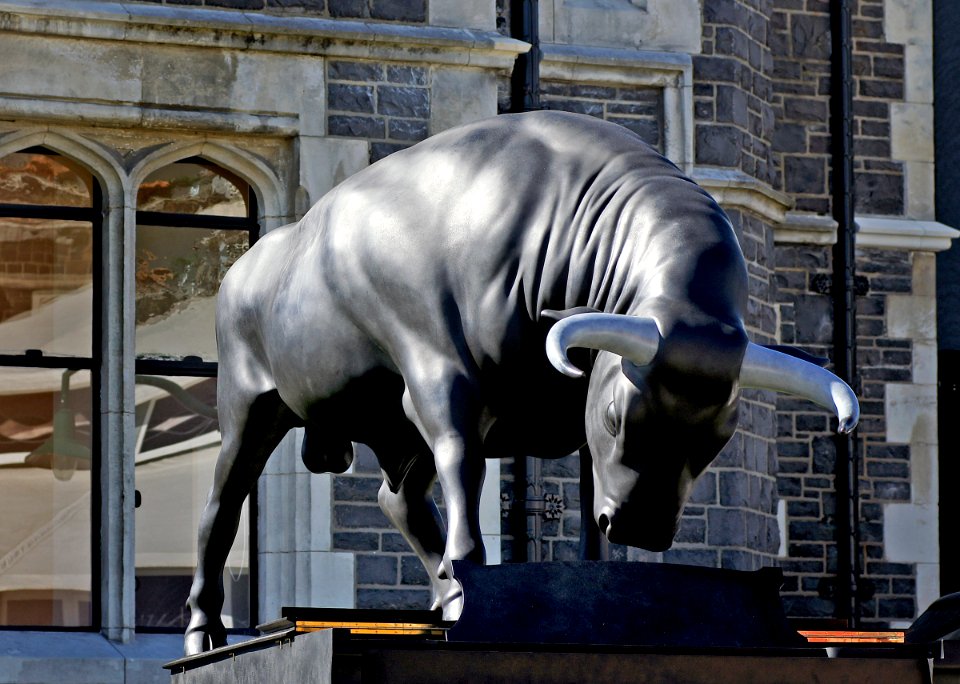 Chapman's Homer, (Bull on Piano)