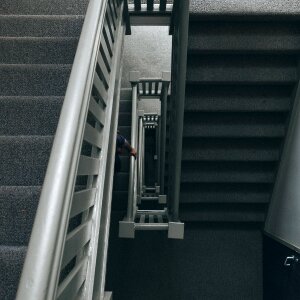 Steps perspective composition