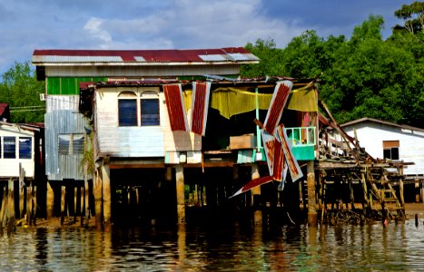 The water village Brunei. photo