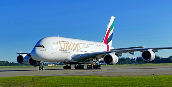 Airbus A380-861.  Christchurch NZ