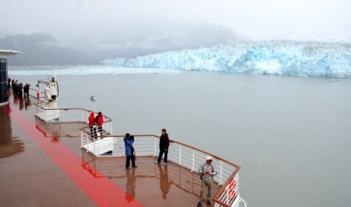 Hubbard Glacier Alaska. photo