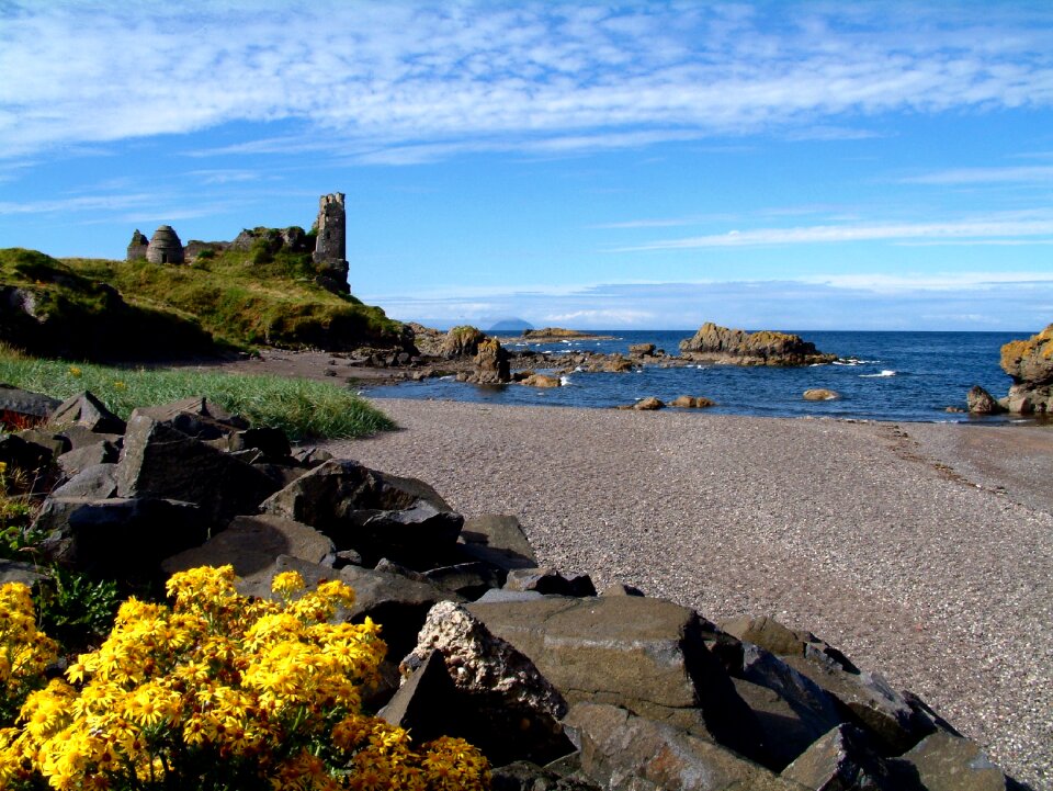 Beach sea meadow