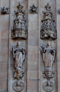 Salamanca. San Esteban. Fachada. Detalle