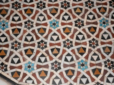Bayt al-Kratliyah - floor mosaic