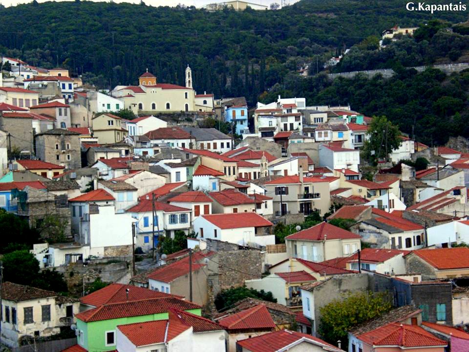 Ano Vathi, Samos Town by Yiannis Kapantais