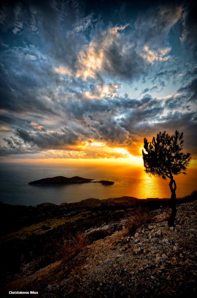 View to Samiopoula Island