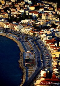 Samos Town by Stelios Demertzis