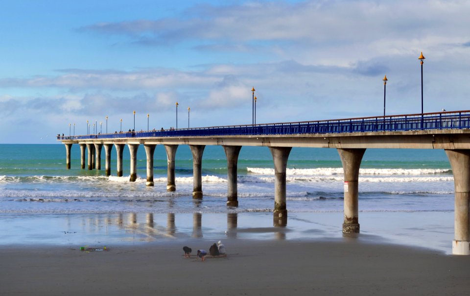 The Pier New Brighton NZ.