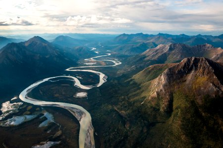 Remote River in Gates of the Arctic photo