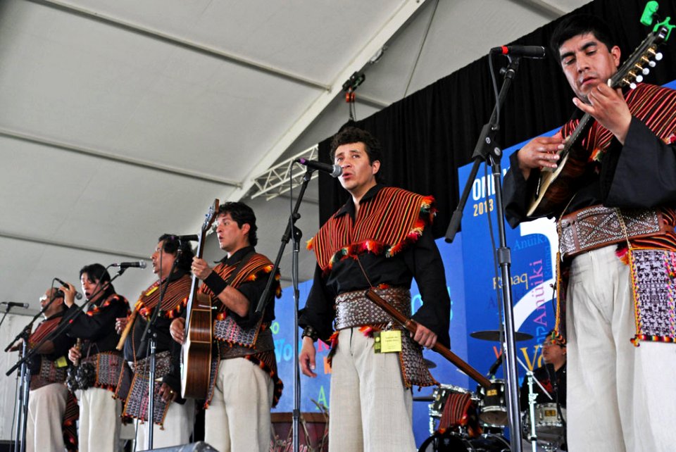 Los Masis perform at the 2013 Smithsonian Folklife Festival, Washington, DC