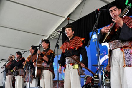 Los Masis perform at the 2013 Smithsonian Folklife Festival, Washington, DC photo