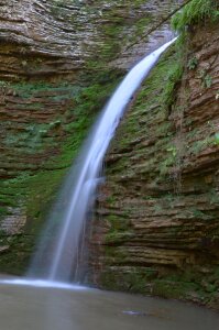 Water jet nature scythe photo