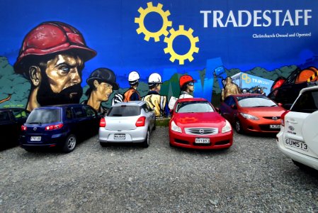 Tradestaff Mural. photo