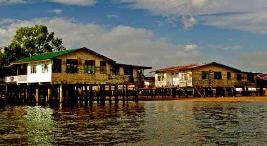 Water Village Brunei. photo