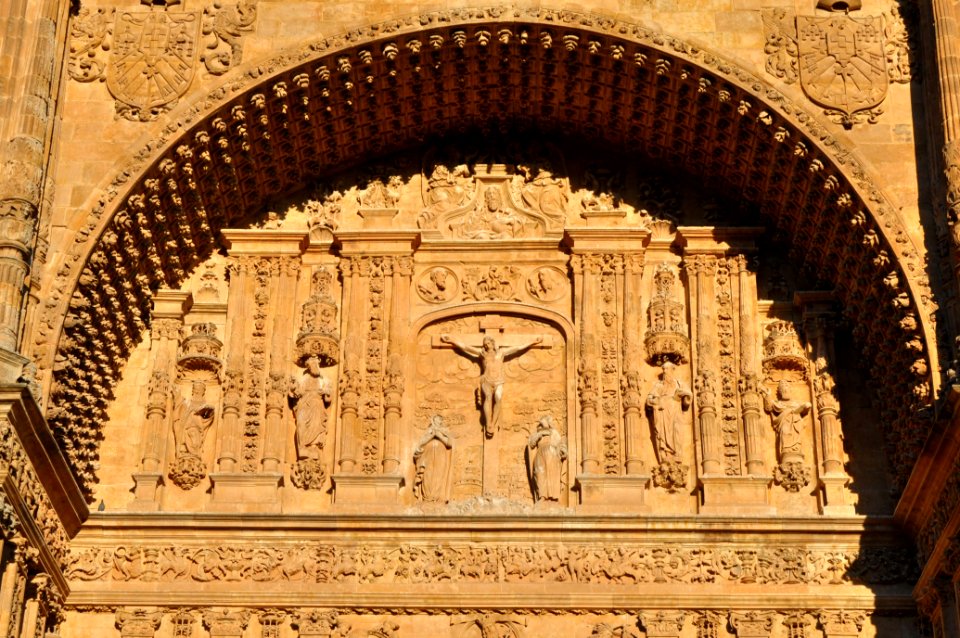 Salamanca. San Esteban. Fachada. Detalle