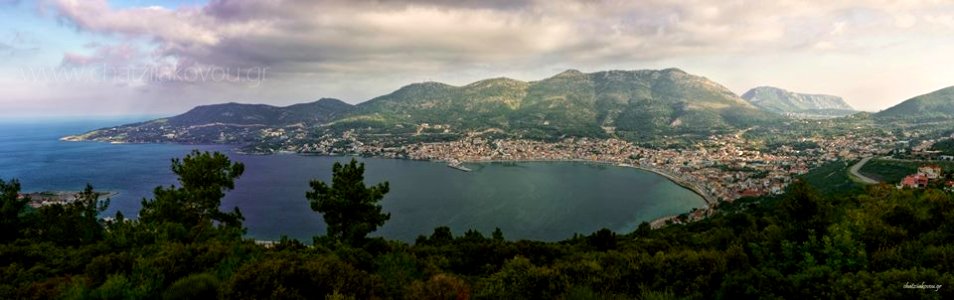 Samos Town by Nikos Hatziiakovou