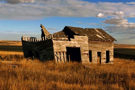 Old and forgotten in Alberta. photo