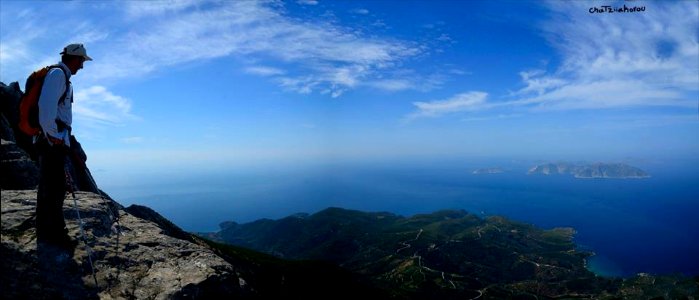 On top of Kerkis Mountain