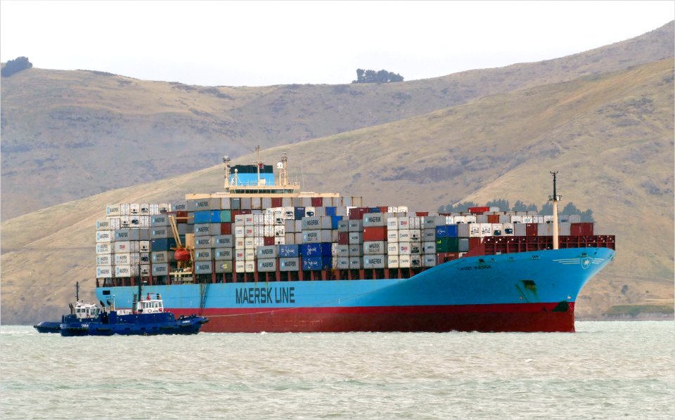 LAUST MAERSK. Container ship.
