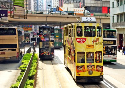 Viewed from the Trams Hong Kong. (3) photo