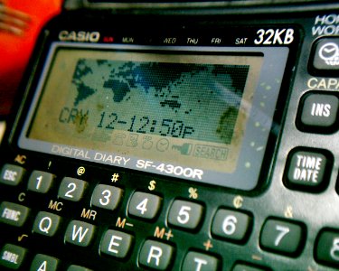 CASIO SF-4300R old digital diary