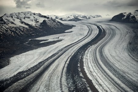 Aerial Photo from Wrangell-St. Elias National Park & Preserve