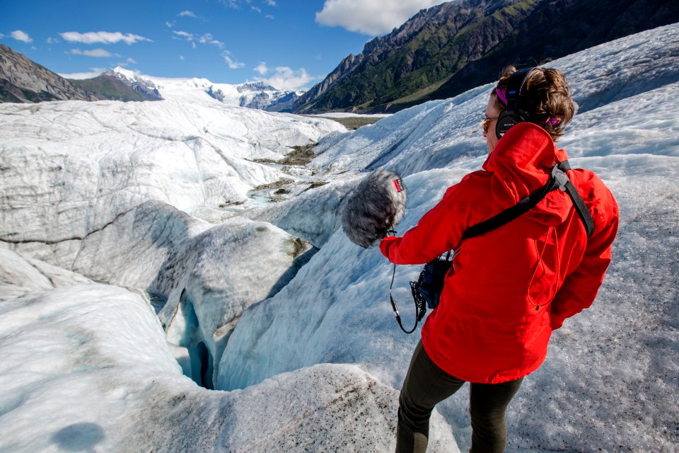 Recording the Sounds of the Root Glacier