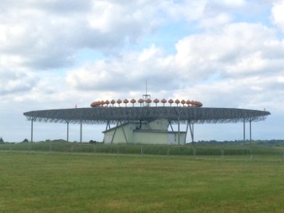 Biggin Hill's VOR DME navigational beacon 'BIG'