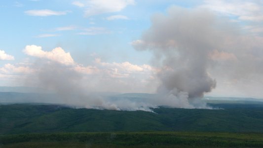 Marie Creek Fire, 6/21/12