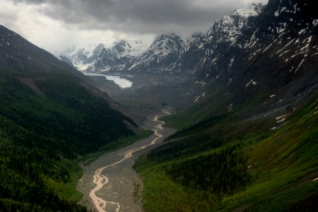 Aerial Photo from Wrangell-St. Elias National Park & Preserve