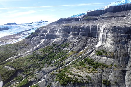 Robinson Mountains and Guyot Glacier photo